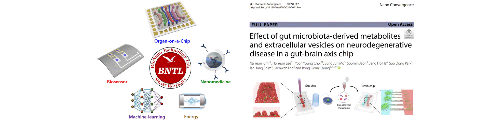 BioNano Technology Lab MAINVISUAL
